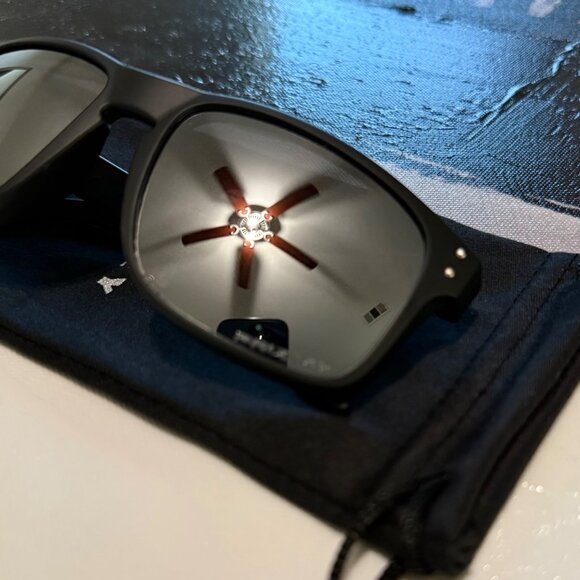 OO9102 Oakley Holbrook Chrome Iridium Prizm Polarized Sunglasses - Picture 9 of 10